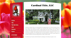Desktop Screenshot of cardinaltitle.org